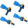 Kit de Boquilla de Silicona Conector de Bolsa de Agua de Venta Caliente Multicolor Multiconjunto Accesorios para Bolsa de Agua para Ciclismo Universal