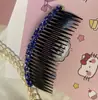 Peine para Flequillo con Pedrería Pasador de Pelo Pinza de Pelo Rizado de Gama Alta Nuevo Estilo 2025 Peine para Flequillo de la Parte Posterior de la Cabeza Accesorios para el Cabello Pasador