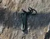 Varilla de magnesio Firestone, disco U, colector de fuego, varilla de fuego para exteriores, varilla de fuego, suministros de supervivencia para acampar con cuerda de seguridad