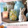 20 Piezas Servilletas Florales Variadas para Decoupage, Papel Decorativo Floral para Cóctel de Fiesta de Cumpleaños Hermoso Espléndido, 20 Estilos Cada Uno 6.5 Pulg