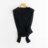 Cardigan de punto fino de seda de morera a rayas de color liso estilo francés, cuello en V, manga larga, corte ajustado, adelgazante, para ir al trabajo, primavera y verano, para mujer