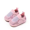 Zapatos para Bebé y Niño Pequeño Zapatos de Malla Tejida Voladora para Bebé de Hombres y Mujeres 0-1 Años Zapatos Antideslizantes para Niño Pequeño Primavera y Otoño
