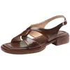 Sandalias de verano súper populares para mujer 2026 para uso en exteriores, ultra suaves y cómodas, suela plana suave, zapatos casuales elegantes y modernos, extremadamente atractivas