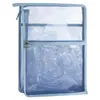 Bolsa de Trama em L para Tutoria, Bolsa de Documentos de Nylon de Três Camadas, Bolsa para Matérias com Abertura Grande, Bolsa para Armazenamento de Informações de Alunos, Bolsa com Zíper