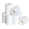 Papel de etiqueta para almacén de estación exprés 60*40 pegatina para impresión de código de barras portátil rollo pequeño exprés papel de etiqueta térmico
