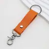 Llavero Creativo de Cuero PU Transfronterizo para Llave de Coche Personalizado Simple para Bolsa Accesorios de Coche Almacenamiento Regalos de Empresa