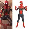 Leotardo de Acero Spiderman cos Traje Niños Adulto Traje Warsuit Rendimiento Costsize Regalo Superhéroe