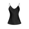 Nuevo Top Camisola de Seda para Primavera y Verano para Mujer, Ropa de Casa 100% Seda de Morera, Top Camisola Sexy sin Espalda Ajustable