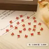 Acessórios para Nail Art Metal Mini Borboleta Tendência Popular Colorida Esmalte Borboleta Liga de Metal Decorações 3D para Unhas Atacado