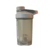 Copo Portátil de Plástico 500ml Copo Portátil para Shake Pó de Proteína Fitness Copo de Água Esportivo Copo com Tampa Portátil