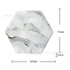 Posavasos Cerámico de Puntos Brillantes Antideslizante Impermeable Aislamiento Térmico Fácil Limpieza Tapete de Comedor Tapete de Corcho Tapete de Mesa Posavasos Impresión por Transferencia Térmica