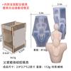 Molde de silicona para velas de aromaterapia con retrato de Zhongcheng, molde para jabón hecho a mano, piedra aromática para yeso corporal, candelabro, herramienta abrasiva