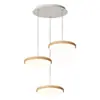 Araña de Restaurante Estilo Tronco Multi-Cabezas Ajustable Araña para Mesa de Comedor Estilo Pastoral Campestre Lámpara de Espectro Completo Protección Ocular