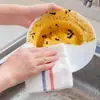 Paño de cocina no grasoso, trapo de cocina que absorbe agua y no suelta pelusa, se usa para limpiar mesas y trastes, trapo resistente al aceite que no suelta pelusa, adecuado para uso doméstico