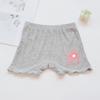 Pantalones de seguridad de verano para niñas, anti-rozaduras, ligeros, de modal, shorts interiores para niños, delgados, de tres puntos, ropa interior para niños medianos y grandes
