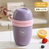 Taza de Avena con Leche para el Desayuno con Dopamina para Estudiantes Trabajadores de Oficina Portátil Vaso para Ensalada de Yogurt Mini Lonchera de Plástico