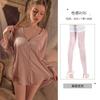 Elegante Bata de Noche de Lencería con Seda Transparente, Delgada y Suave, para un Look Sensual y Atractivo