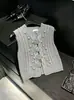 Chal Versátil con Flores 3D Suéter de Cachemira para Mujer Otoño 2026 Nueva Moda Cardigan de Punto Gris Mujer