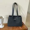 Bolso de Mano Retro a Cuadros para Viajes Diarios Mujer 2026 Nuevo de Moda Otoño Lana Bolso de Hombro Único Bolso Cubo de Gran Capacidad