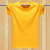 Camiseta de verano de media manga para hombre, de manga corta, para deportes al aire libre, de algodón puro, con logotipo imprimible.
