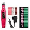 Venta Caliente Transfronteriza Máquina de Lijado de Uñas Cabezal de Lijado Traje Pulidora Portátil Amoladora de Uñas Tipo Lápiz Máquina de Lijado de Uñas