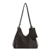 Bolso Tote de Moda Gran Capacidad Elegante Nueva Tendencia 2026 Simple Japonés Coreano Bolso Casual Bolso de Mujer Bolso de Hombro Único Mochila