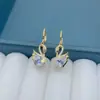 Nuevos Pendientes de Plata S925 con Aguja Coreana Dongdaemun Diseño de Nicho Pendientes de Perla de Diamante Retorcido Simples Versátiles para Mujeres