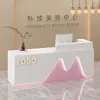 Balcão de caixa loja balcão de bar comercial pequeno balcão de loja de roupas balcão de salão de beleza balcão de recepção moderno minimalista recepção de empresa
