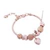 Pulsera Transfronteriza Estilo Pan DIY Atrapasueños de Dibujos Animados Kuromi Pulsera de Cuentas de Agujero Grande Pulsera de Mejor Amiga Pulsera de Cristal para Mujer