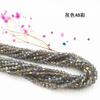Cuentas de Cristal de Doble Punta de Colores Galvanizados para Joyería DIY, Cuentas Sueltas, Cuentas para Pulsera, Estilo Antiguo, Pasador de Pelo, Accesorios para Zapatos y Ropa