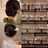 Grampo de Cabelo com Borla Estilo Antigo para Mulheres 2025 Novo Novo Grampo de Cabelo Chinoiserie Grampo de Cabelo Adorno de Cabeça Acessórios para Cheongsam Acessórios de Cabelo Chinoiserie
