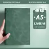 Cuaderno A5, Exquisito y de Aspecto de Alta Calidad, con Cubierta de Piel Suave para Uso Empresarial, Notas de Reuniones de Trabajo, Diseño Retro y Sencillo