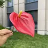 Pequeña Guanyin de Loto Impresa en 3D, Plantas Verdes Artificiales, Decoración de Boda, Decoración del Hogar, Plantas Verdes Falsas al por Mayor