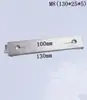 Porcas retangulares de aço inoxidável 304, porcas multi-furo, acessórios para perfil de alumínio, porcas não padronizadas M6, M4, M8
