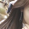 Pendientes redondos minimalistas de estilo coreano Yihua con borlas, moda creativa, combinan con todo, pendientes largos, venta al por mayor de fábrica