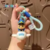 Venta caliente original crayón pequeño nuevo dinámico nueva dimensión muñeca llavero colgante de bolsa llavero de coche al por mayor