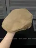 Gorra de ante vintage tipo pico de pato para mujer, moda de otoño, circunferencia de cabeza grande, boina de estilo británico, gorra de pintor tipo newsboy
