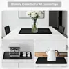 Suministro Transfronterizo de Esterillas de Silicona para Café, Esterillas Impermeables para Barra de Café de Cocina, Esterillas Resistentes al Calor para Secar Platos, Esterillas para Encimera
