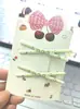 Pinza para el pelo con forma de cruz y lazo rojo de alto valor, estilo japonés dulce, simple, femenino, para flequillo, pinza de pico de pato, pasador, accesorios para el pelo