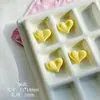 Corazón Gordo Acrílico Agujero Recto Dopamina Cuentas Hechas a Mano Material para Cadena de Teléfono Móvil Pulsera Accesorios de Joyería DIY