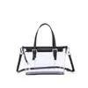 Bolso Jelly Transparente Impermeable de PVC Modelo Nuevo Transfronterizo, Moderno y Sencillo, Gran Capacidad, Bolso Cruzado de Hombro para Mujer