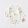 Body para Bebé Recién Nacido Pelele para Bebé Ropa Clase A para Recién Nacidos Ropa Interior para las Cuatro Estaciones Mameluco Triangular de Algodón Puro