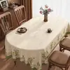 Mantel de Mesa con Caída Estilo Francés, No Lavable, Impermeable, Resistente al Aceite, Nuevo Modelo 2026, Lujo Ligero, Sensación de Alta Gama, Mantel para Mesa de Comedor Ovalada