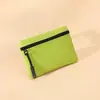 Bolsa para monedas impermeable de tela Oxford simple en stock para hombres y mujeres, tarjetero ultraligero, llavero, minibolso portátil