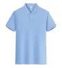 Camisa Polo de Manga Corta con Cuello, Estilo Unisex, Ropa de Trabajo para Hombre, Holgada Casual de Negocios Estampado Publicitario Cultural
