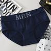 Cuecas masculinas sem costura tamanho grande para adolescentes Roupa íntima masculina respirável confortável esportiva cintura média masculina
