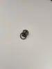 Em Estoque 3 # Não. 5 Puxadores de Zíper de Metal com Argola de Ferro de 3 Pontos, Círculo de Arame de Ferro Galvanizado, Argola O de Ferragem, Argola Circular.