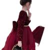 Vestido de Verão de Alta Qualidade para Meninas com Forro de Veludo, Saia Estilosa de Tule Bufante com Veludo, Vestido de Princesa Infantil, Vestido de Aniversário