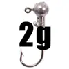 Anzuelo de señuelo anzuelo de cabeza plomada multicolor 1g 2G 3.5G 5G 7G 10G 14G 20g color luminoso