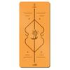Ventas Directas de Fábrica Esterilla de Yoga de Caucho Natural Esterilla PU Local Absorbente de Sudor Antideslizante Esterilla Deportiva Fitness Resistente al Desgaste Estilo Caliente Transfronterizo
